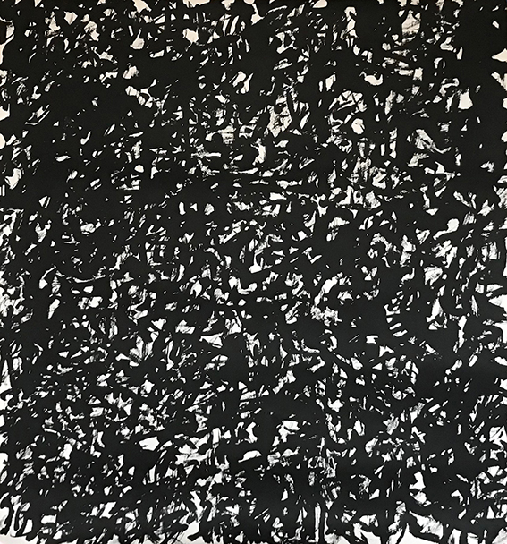 般若心経双幅/黒